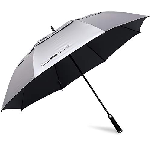 G4Free 62/68inch UV Protection Golf Umbrella Auto Open Vented Double